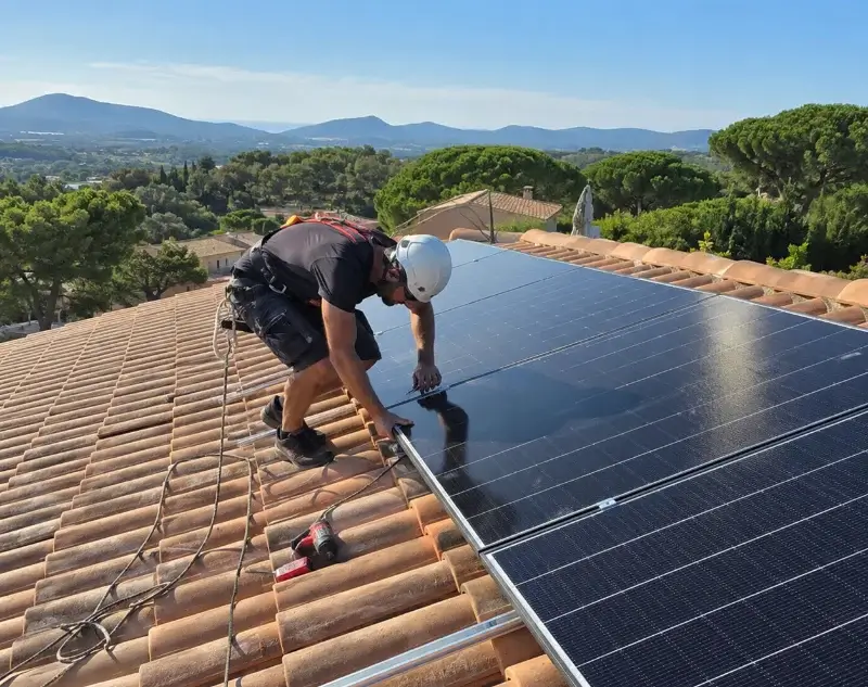 Installateur panneaux solaires Saint-Jean-de-Niost — pose photovoltaïque sur toiture