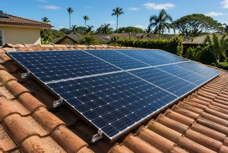 Installation de panneaux solaires à Saint-Jean-de-Niost